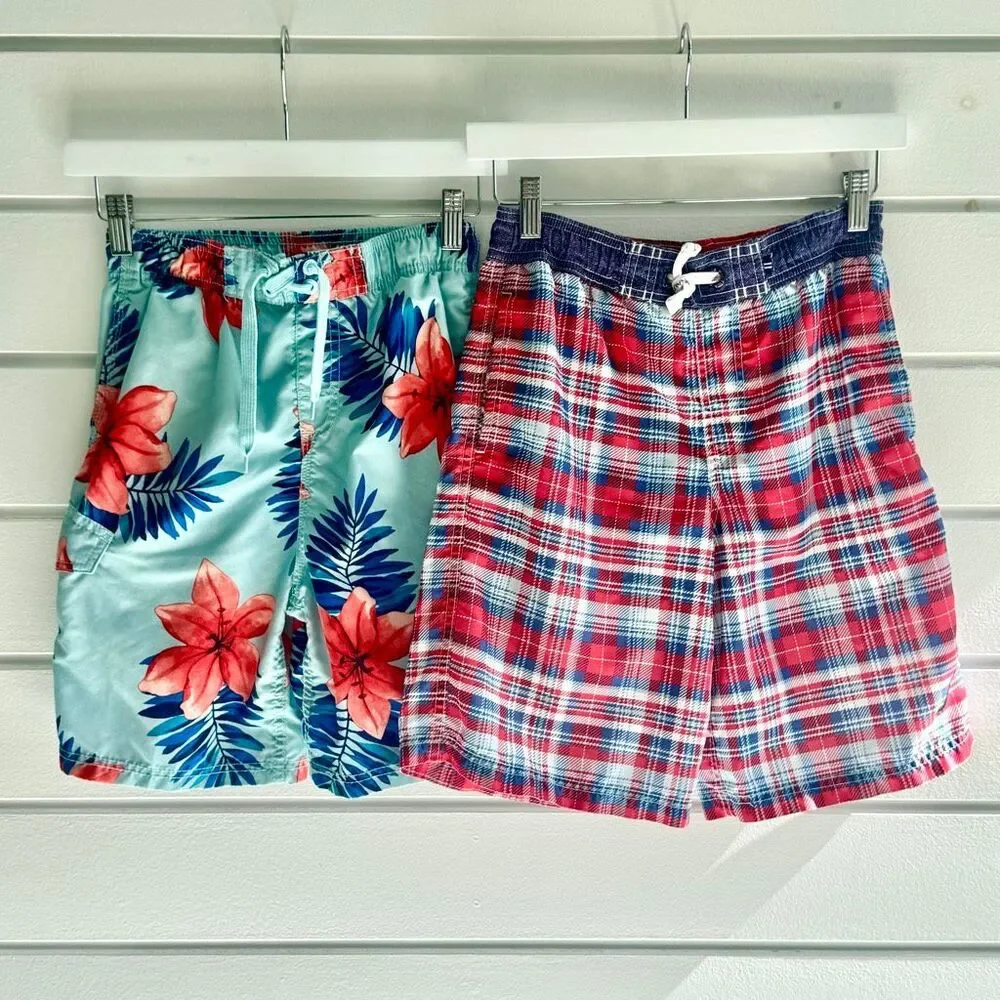 Nautica and Kanu Surf Boys Swim Trunks Size Medium